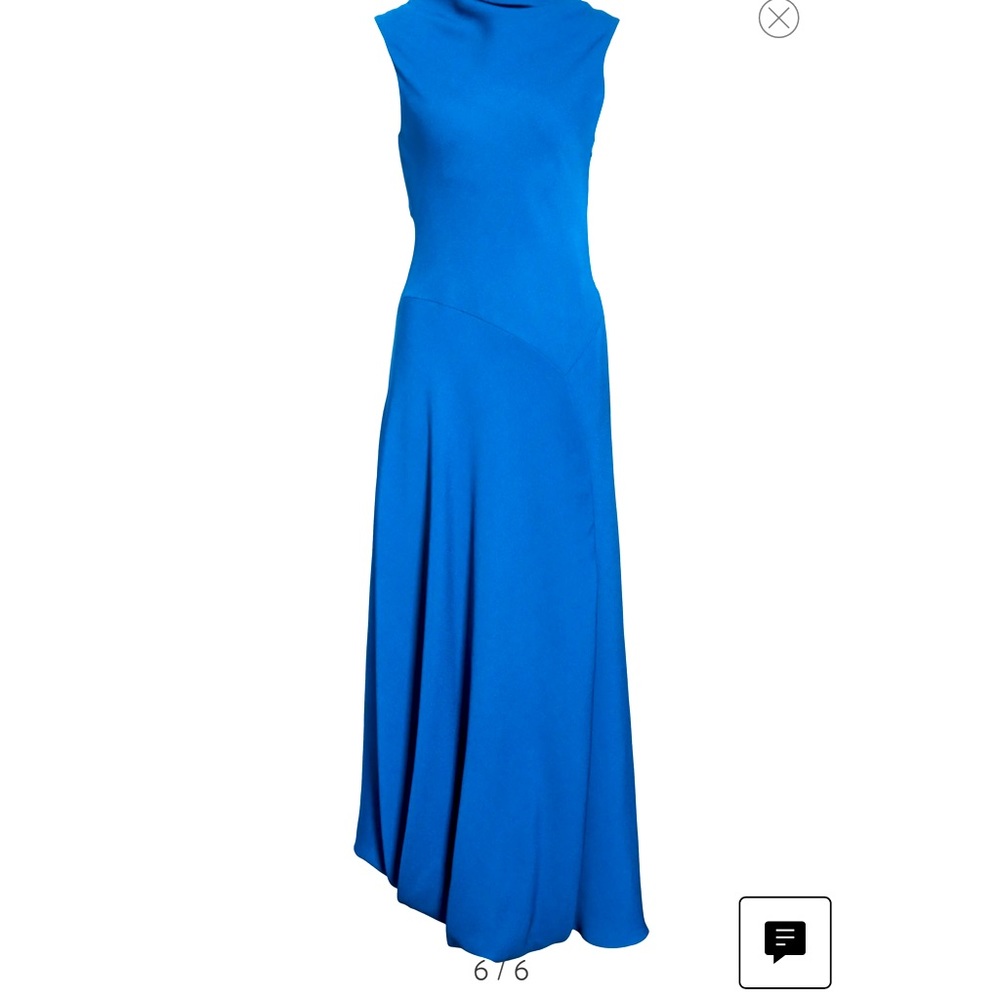 🎁 3.1 Phillip LimTurtleneck Split-Hem Sleeveless Maxi Gown